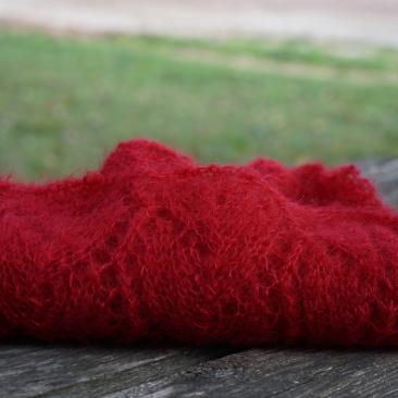 Echarpe Murielle Grenade Echarpe Murielle Grenade