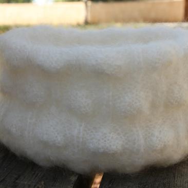 Snood Boule Ecru